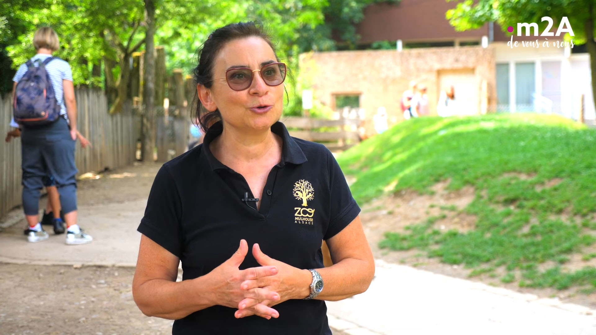 Pédagogie au zoo de Mulhouse - Corinne Di Trani Zimmermann, responsable pédagogique